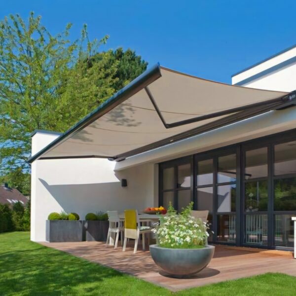 French folding PVC fabric pergola (16)